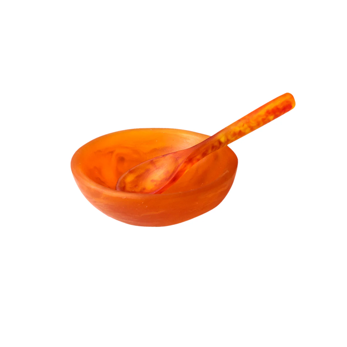 Resin Salt Bowl + Spoon Set - Image 2