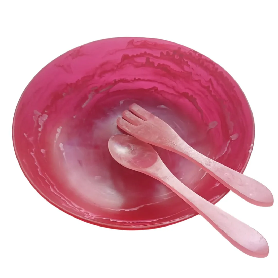 Picasso Large Resin Salad Bowl - Image 2