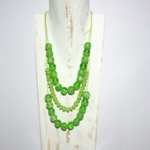 Kalung Etnik, Kalung Full Manik, Kalung Handmade, Kalung Hijab, Kalung Wanita, Kalung Manik Susun, Kalung Aksesoris Wanita, Kalung Pesta, Kado Unik