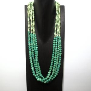 Kalung Etnik, Kalung Full Manik, Kalung Handmade, Kalung Hijab, Kalung Wanita, Kalung Manik Susun, Boho Style, Kalung Tosca, Aksesoris Wanita, Kalung Pesta, Kado Unik