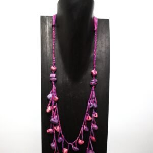 Kalung Etnik, Kalung Handmade, Kalung Hijab, Kalung Wanita, Kalung Manik, Boho Style, Aksesoris Wanita, Kalung Pesta