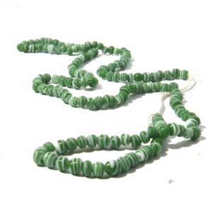 Glass merica poleng lime green