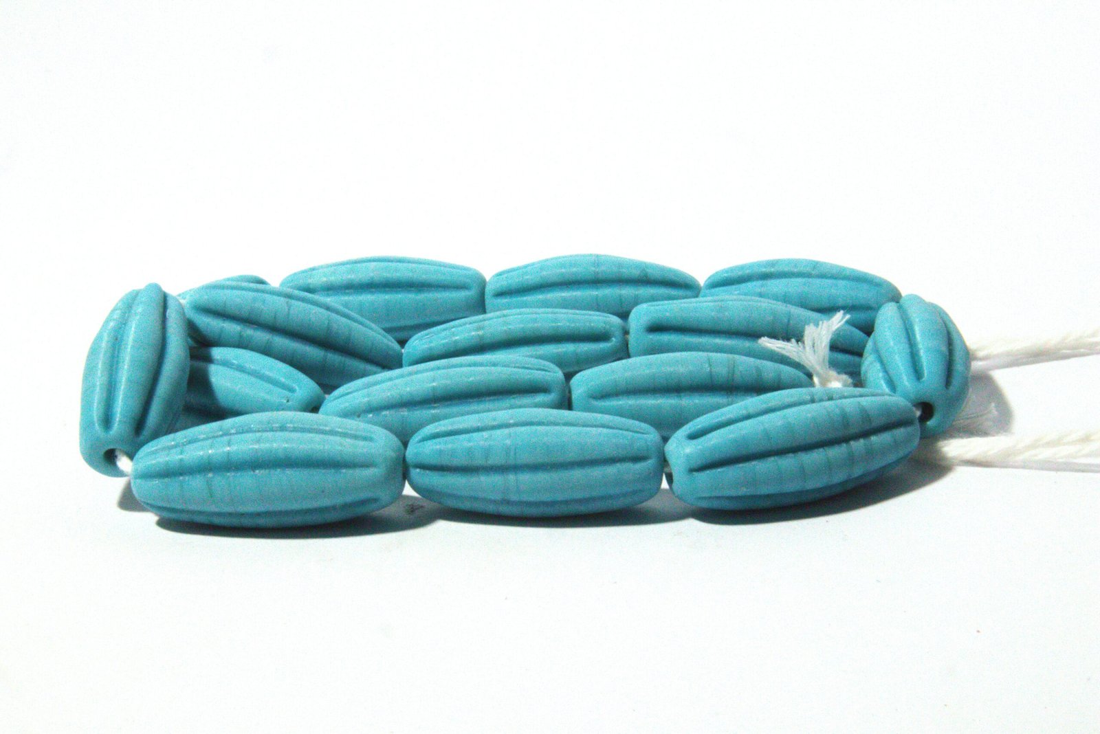 Kalung Gelas Belimbing Long Turquoise