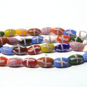 Glass melinjo garis small