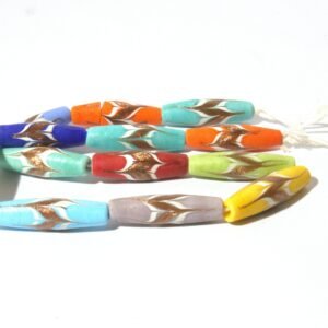 Glass mix limas gold long