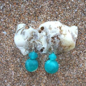 Anting bulat resin